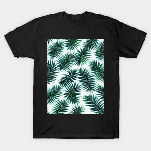 Tropical Flower Pattern T-Shirt